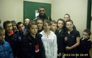 Les U13 avec M'Vila