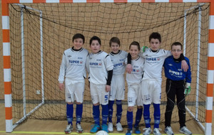 Les U13 en finale départementale de futsal