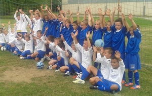 U8/U9 : journée d'accueil à Piré sur Seiche