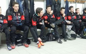 Les U15 au stade rennais