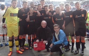 Les U15 vainqueurs du challenge ORANGE