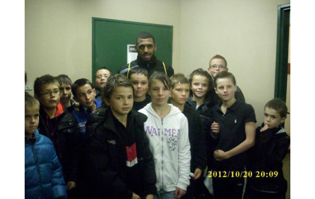 Les U13 avec M'Vila