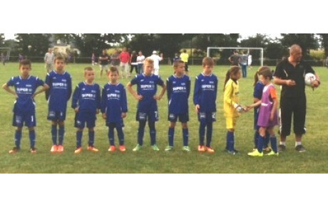 Les U11 vainqueurs à Vergeal