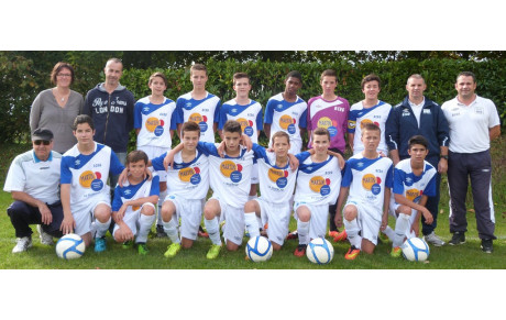 Un nouveau partenaire pour les U15