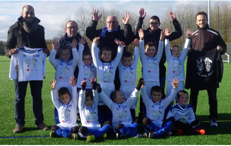 Un nouveau jeu de maillots pour "Les p'tits héros" du RCRG