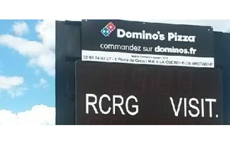 Un nouveau panneau de score au stade