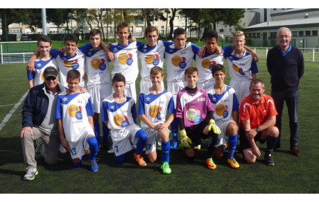 U15 : reprise par une courte défaite.