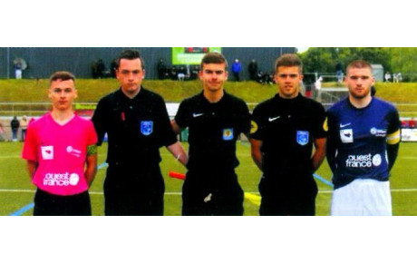 Kylian Hardy arbitre en finale régionale