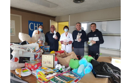 Des jouets pour les enfants malades