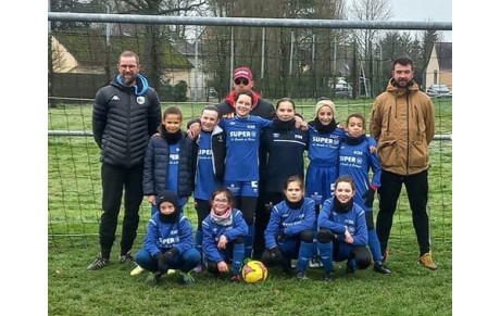 Les U11 féminines invaincues !