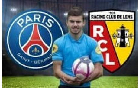 Kylian Hardy au sifflet pour PSG - Lens