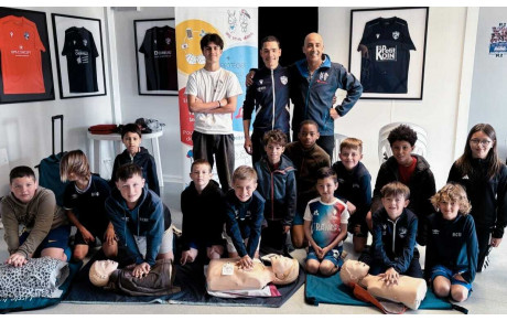 Les U11 du RCRG sont devenus des P'tits Héros