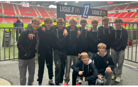 Les U15 au Stade Rennais