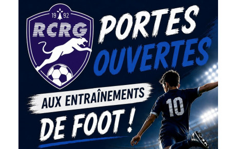 Entrainements "portes ouvertes"